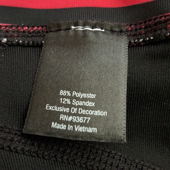 Xersion Fitted Activewear leggings - Black and Pink - Picture 3 of 16